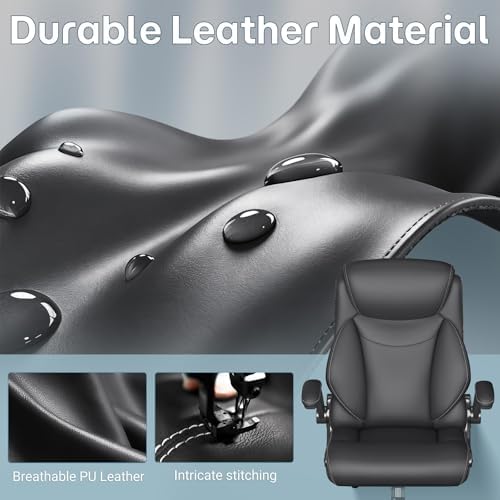 Ergonomic Office Chair, Big and Tall Office Chair, Executive Chair- Padded Le...
