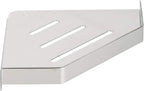 Lavatory Bathroom Corner 304 Stainless Steel Shelf Wall Mount Triangular, Soap Holder,Polished