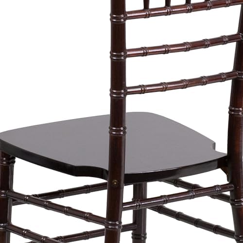 Flash Furniture HERCULES Series Walnut Wood Chiavari Chair