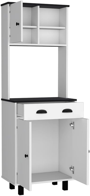Pantry Storage Cabinet, Sideboard Locker for Small Space, for Kitchen Living ...
