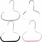 Maximize Closet Space with Versatile Storage, Hat Hangers for Closet, Hat Organizer, Multi-Functional Organizer Space Saving for Hats, Ties, Scarves, Delicate Fabrics (4pcs*Mix)