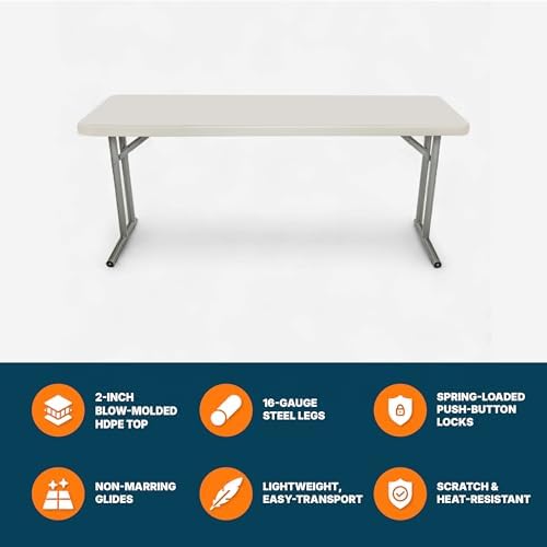 OEF Furnishings OEFBT-SEM1872 Commercial-Grade Premium Industrial Seminar Fol...