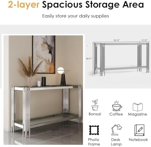 Luxury Coffee Table Set of 3, Modern Coffee Table and End Table Sets, 3 Piece...