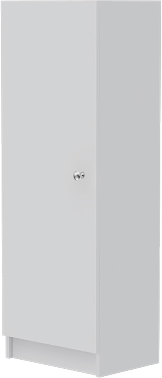Modern Minimalist Pantry, Simple Single Door Cabinet with Storage,for Kitchen...