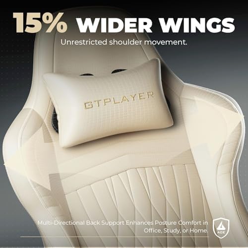 GTPLAYER Gaming Chair with Speakers ACE-PRO, Computer Video Game Chairs with ...
