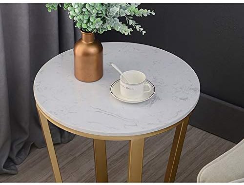 Telephone Table, Side Table Nordic Modern Living Room Marble Coffee Table Iro...