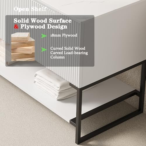 48" Bathroom Vanity with Vessel Sink & 3 Soft-Closing Doors & Op...