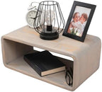Floating Nightstand Wooden, Bedside Table, Nightstand Shelf, Handmade, Wall Mounted Bedside Shelf, Minimalist and Unique Style (Lizbon)