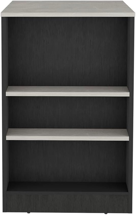 Kitchen Island with 3-Side Shelves, Multicolor, Engineered Wood | Multicolor ...