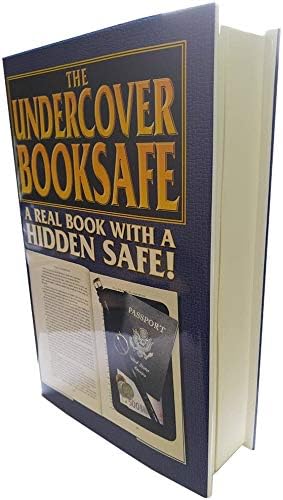 STREETWISE Large Hardbound Book Safe – Hidden Storage Book – Conceal Valuables in Plain Sight – Decoy Design