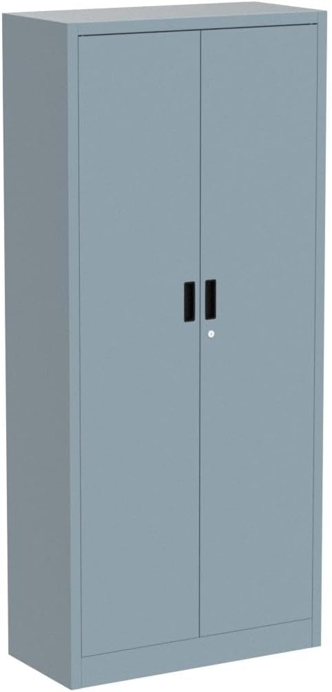 BESFUR Metal Storage Cabinet, 71" H Steel Locking Storage Cabinet with 2...