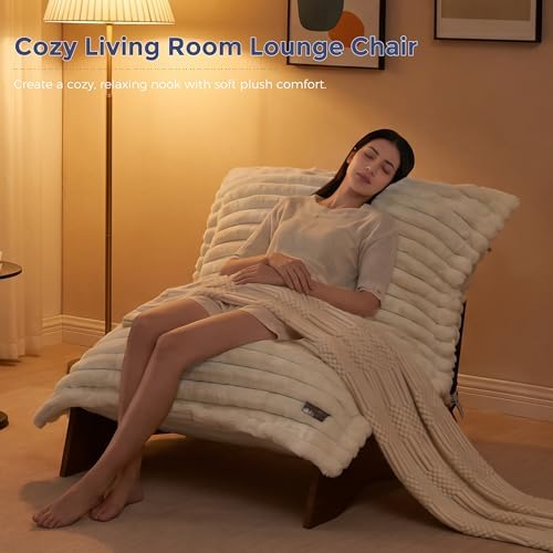 MAXYOYO Adjustable Living Room Chair, 3-Position Bean Bag Chair with Frame | ...