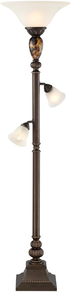 Regency Hill Mulholland 72" Tall HIgh Tree Torchiere Floor Lamp