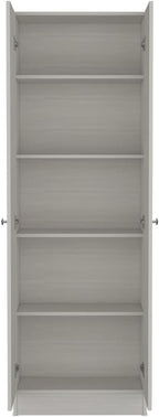 Farmhouse Multistorage Cabinet, Storage Locker with Two Doors and Five Internal Shelves,for Kitchen Home