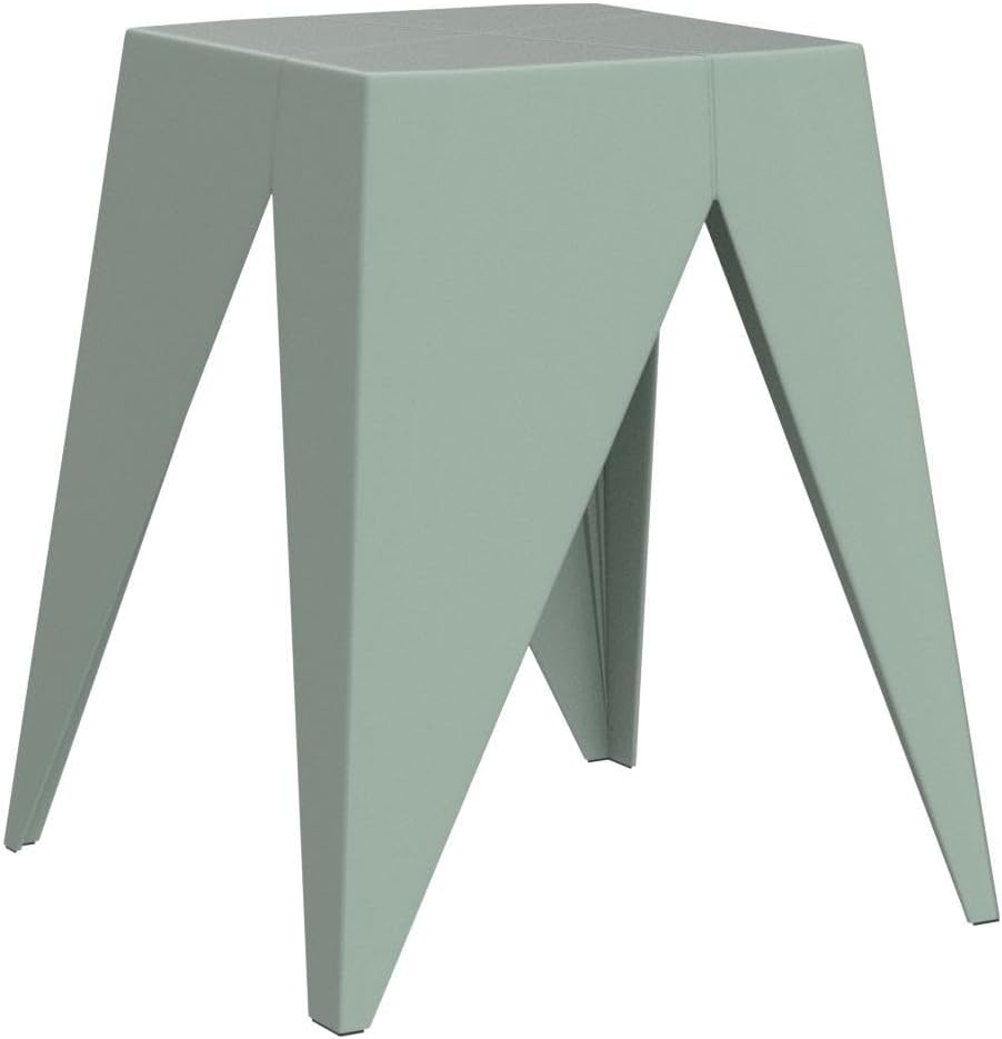 InterSpaceLiving Zuho Multi-Use Stool (4, Smoke Green)