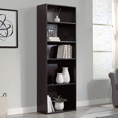 Sauder Beginnings 5-Shelf Bookcase, Bookshelf with Adjustable Storage Shelves...