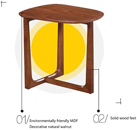 Telephone Table, Solid Wood Side Table,Living Room Corner Table,Coffee Table,...
