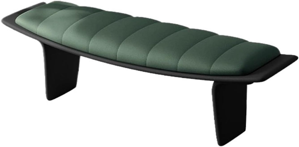 Modern Living Room Shoe Changing Stool Bedroom Leather Bed end Entryway(Small)