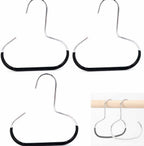 Maximize Closet Space with Versatile Storage, Hat Hangers for Closet, Hat Organizer, Multi-Functional Organizer Space Saving for Hats, Ties, Scarves, Delicate Fabrics (3pcs*Black)