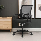 PayLessHere Home Office Chair Desk Computer Chair Adjustable Ergonomic Lumbar Support Armrest Executive with High Density Mesh 360 Degree Swivel Chair for Men Women Adults, Black