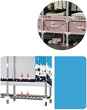 Portable Wardrobe Cloth Wardrobe Large Wardrobe,Simple Portable Wardrobe Mult...