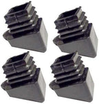 Plastic Insert Chair Glides for Square tubing (Slanted)