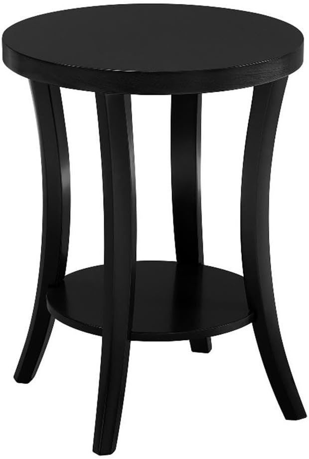Convenience Concepts Charleston Round End Table 30" - Classic Living Roo...