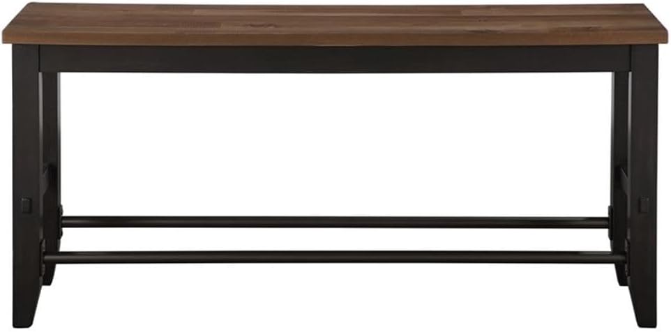 Steve Silver Company Bermuda Counter Bench, Gray