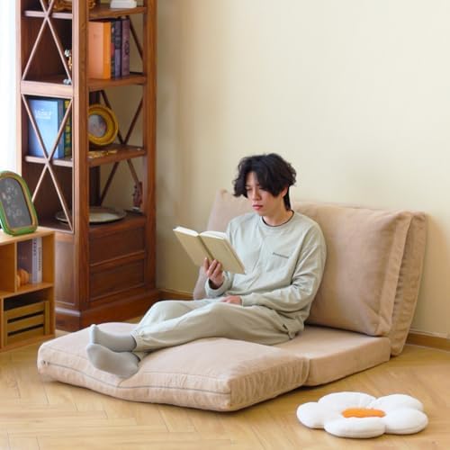 N&V Folding Matress Sofa Bean Bag Bed, Foam Filling Folding Matress Sofa,...