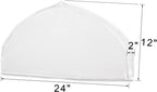 Zilink Shoulder Covers for Clothes Garment Dust Covers Protectors, 15 Pack | 2 in Gussted, Breathable, Hanger Covers for Hanging Clothes for Suit, Coats, Jackets, Dress Closet Storage