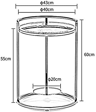 Telephone Table, Side Table Living Room Marble Small Round Table Telephone Ta...