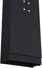 Mid-Century Retro Pantry Cabinet, Storage Cabinet for Kitchen Hallway Entryway,for Kitchen Home