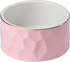 Ceramic Paper Clip Holder Ceramic Paper Clip Dispenser Organizer for Office Desk Binder Clip Holder (Pink)