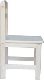 International Concepts Unfinished Kids Chair Set