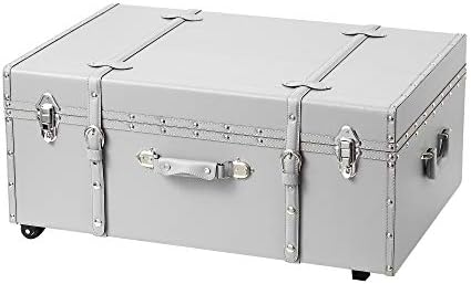 DormCo Texture Brand Trunk - Harbor Gray - Large