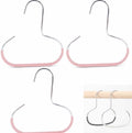 Maximize Closet Space with Versatile Storage, Hat Hangers for Closet, Hat Organizer, Multi-Functional Organizer Space Saving for Hats, Ties, Scarves, Delicate Fabrics (3pcs*Pink)