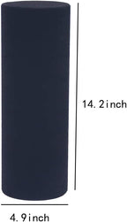 Coward Vertical Headband Holder Organizer Hairband Display Stand Accessories Scrunchie Storage Organizer for Baby Girls (black velvet)