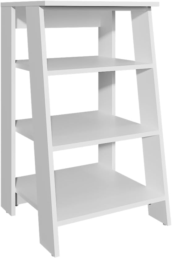 BATHBI 30" High 4-Tier Ladder Shelf Organizer