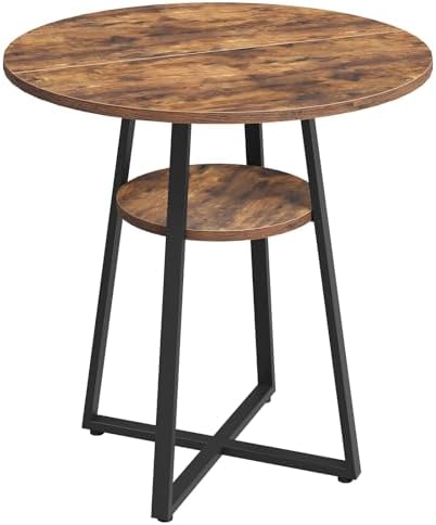 MAHANCRIS 31.5" Round Dining Table for 2-4, Farmhouse Kitchen Table with...