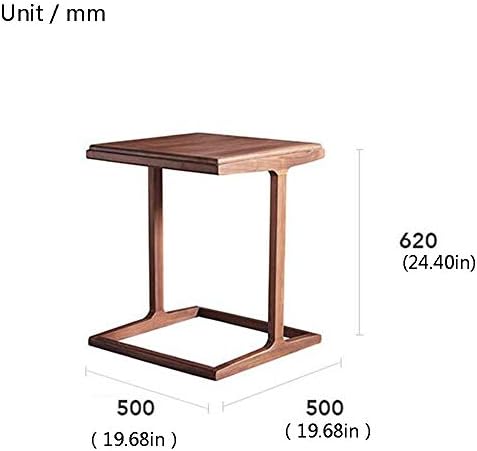 Telephone Table, Solid Wood Side Table,Bedside Sofa Table,Small Living Room C...