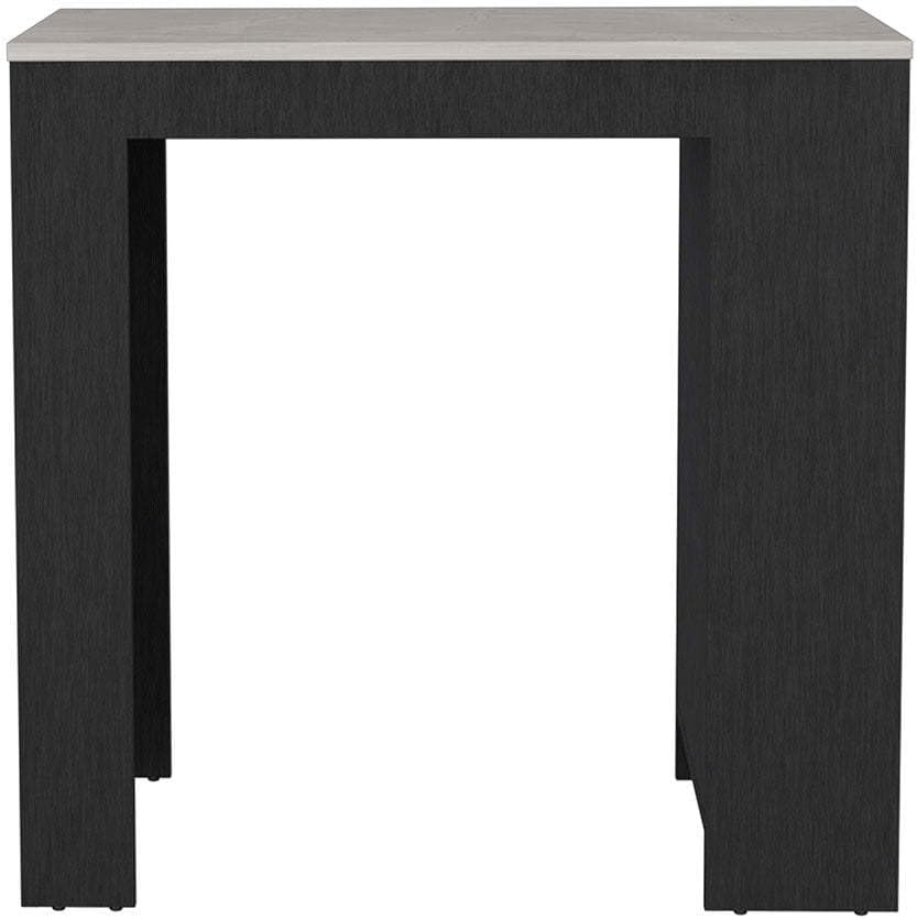 Kitchen Island with 3-Side Shelf and Counter Height Table Top | Includes thre...