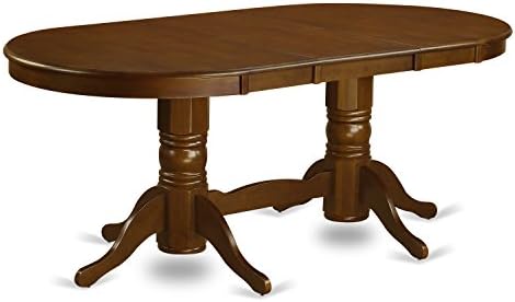 East West Furniture VANC9-ESP-C 9 Piece Modern Dining Table Set Includes an O...