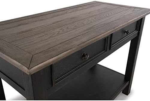 Signature Design by Ashley Tyler Creek Farmhouse Console Table, 2 Drawers | B...