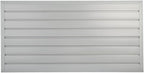 HANDIWALL (GRAY) PVC Slatwall Garage Wall Organizer, 4x2ft Heavy Duty Framed Slatwall Panel Storage Kit, Wall Mount Organizing Storage System For Slatwall Accessories