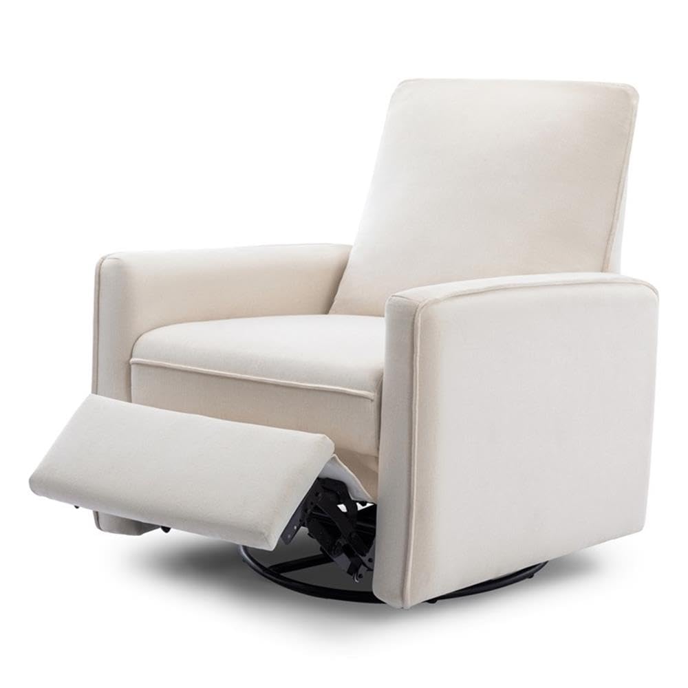 Davinci Penny Recliner and Swivel Glider in Performance Cream Eco-Weave, Wate...