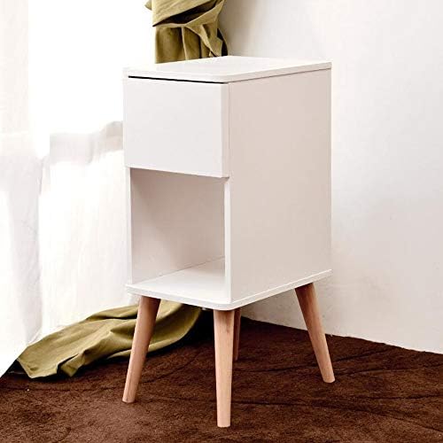 Telephone Table, Drawer Bedside Table/Sofa Side Table,Small Size Lockers,Tele...
