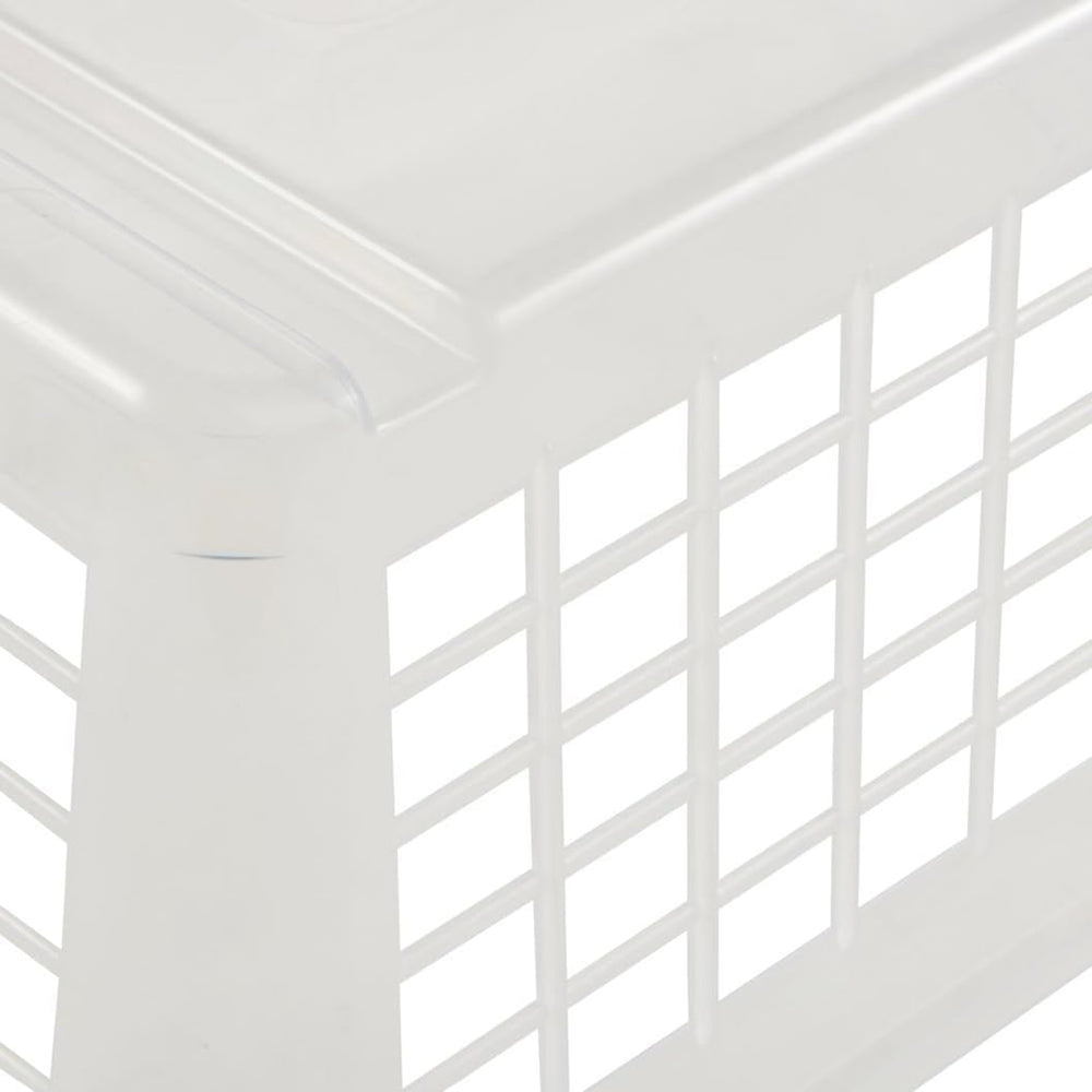 keeeper Storage Basket, Sturdy Plastic (PP), 2.8 l, 25 x 17 x 10 cm, Fred, Tr...