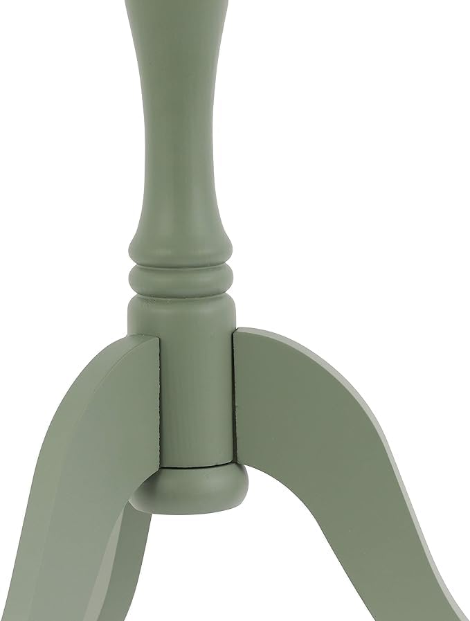 Decor Therapy Simplify Pedestal Accent Table, Olive Branch