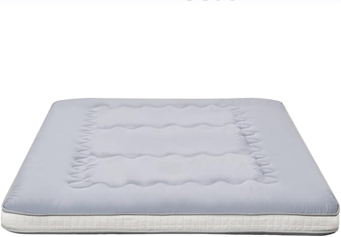 Dr.Futon Japanese Floor Futon Mattress Extra Thick Folding Roll Up Bed Topper...