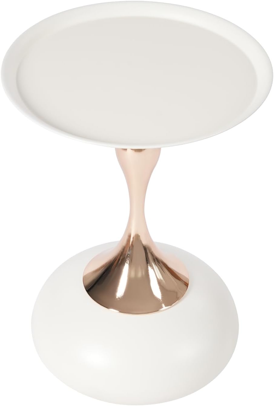 Small Round End Table,Modern Accent Tables,Sofa Tray Side Table,Drink Table f...